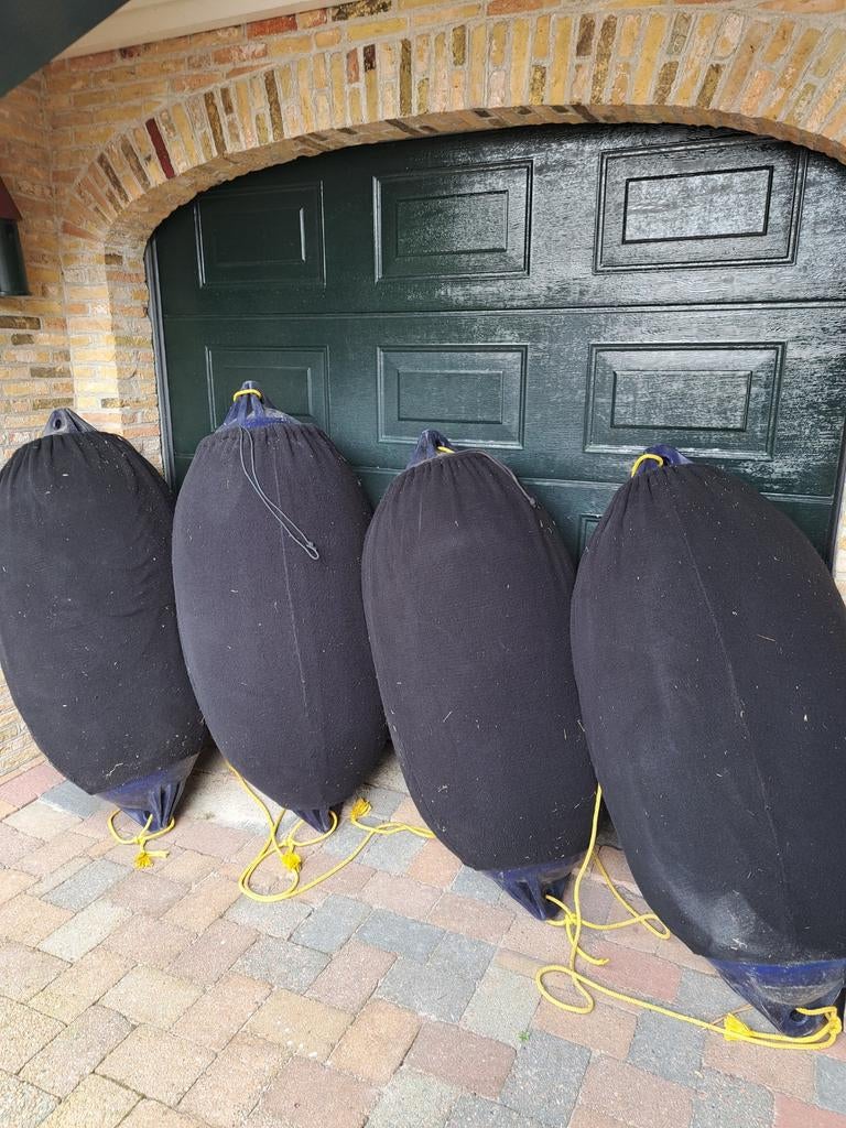 5 stootwillen 150x50 cm met beschermhoes, Watersport en Boten, Ophalen of Verzenden