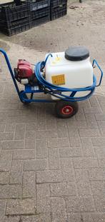 Spoeiwagen 10 bar, Honda 10 meter slang €125,-- z.g.a.nw., Ophalen, Zo goed als nieuw, Met regelbare waterdruk, Benzine