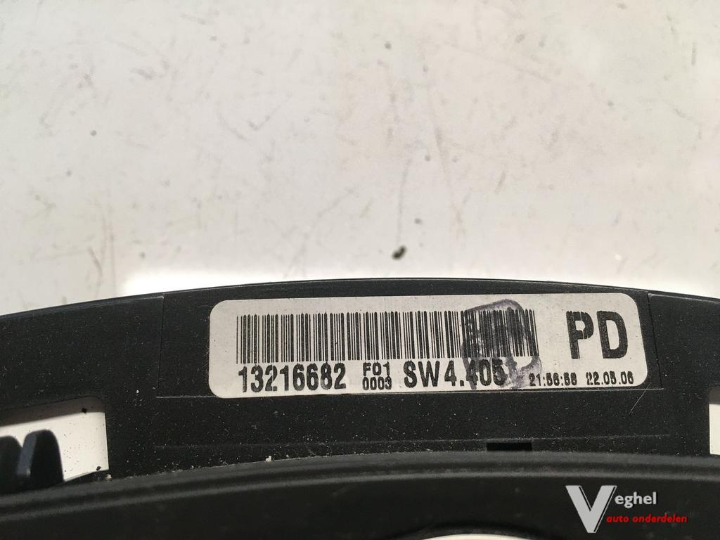 Opel Zafira 1.6 B 2006 2500091   Km Tellerklok 13216682, Gebruikt, -, -, Ophalen of Verzenden