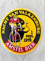 Vintage Stickers - nacht Van Valkenburg Amstel Bier, Ophalen of Verzenden, Gebruikt, Auto of Motor