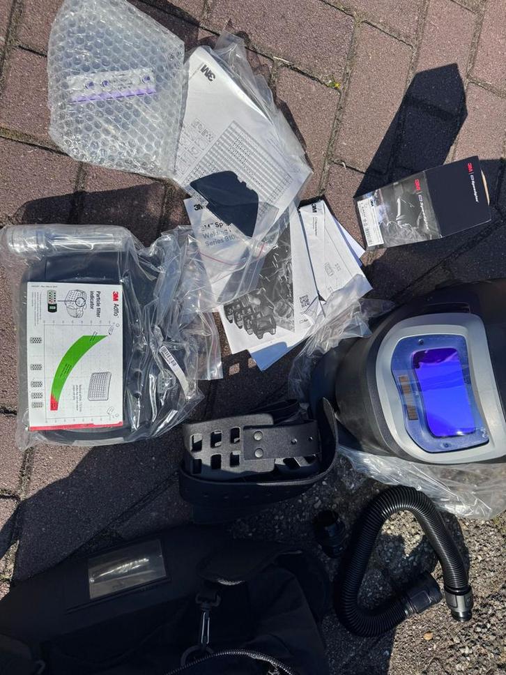 Nieuwe Speedglas Lashelm serie 9100fx met Adflo motorunit, Doe-het-zelf en Verbouw, Laskappen, Ophalen of Verzenden