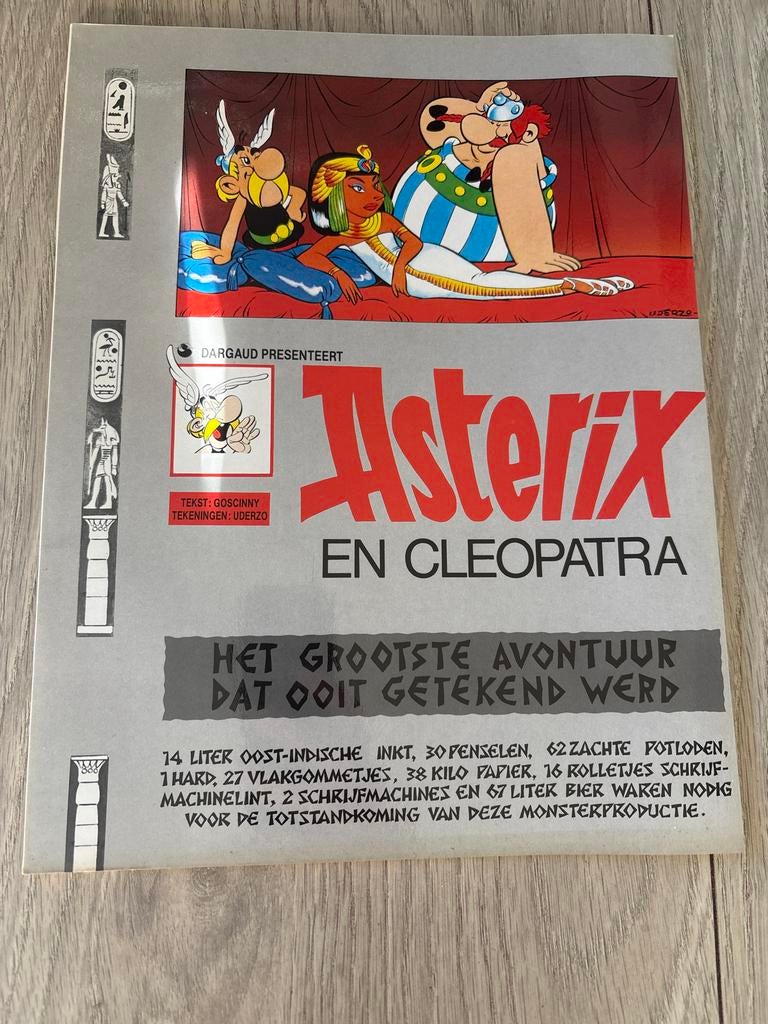 Asterix en Cleopatra uit 1994, Boeken, Eén stripboek, Ophalen of Verzenden, Gelezen