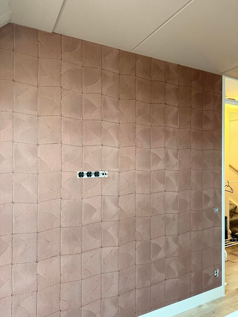 Restanten Arte Manila Atlas 64535 behang, Huis en Inrichting, Stoffering | Behang, Ophalen, Minder dan 10 m², Bruin