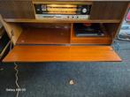 Prachtig radiomeubel van gründig met platenspeler en stereo, Ophalen of Verzenden