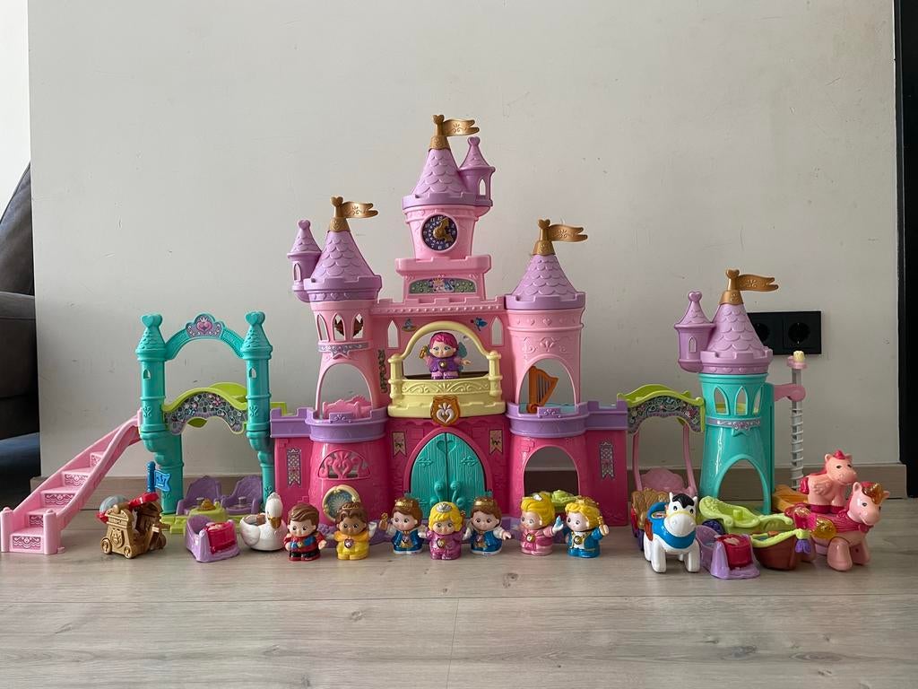 Vtech Magisch Droomkasteel met poppetjes, Kinderen en Baby's, Speelgoed | Vtech, Ophalen, Gebruikt, 2 tot 4 jaar