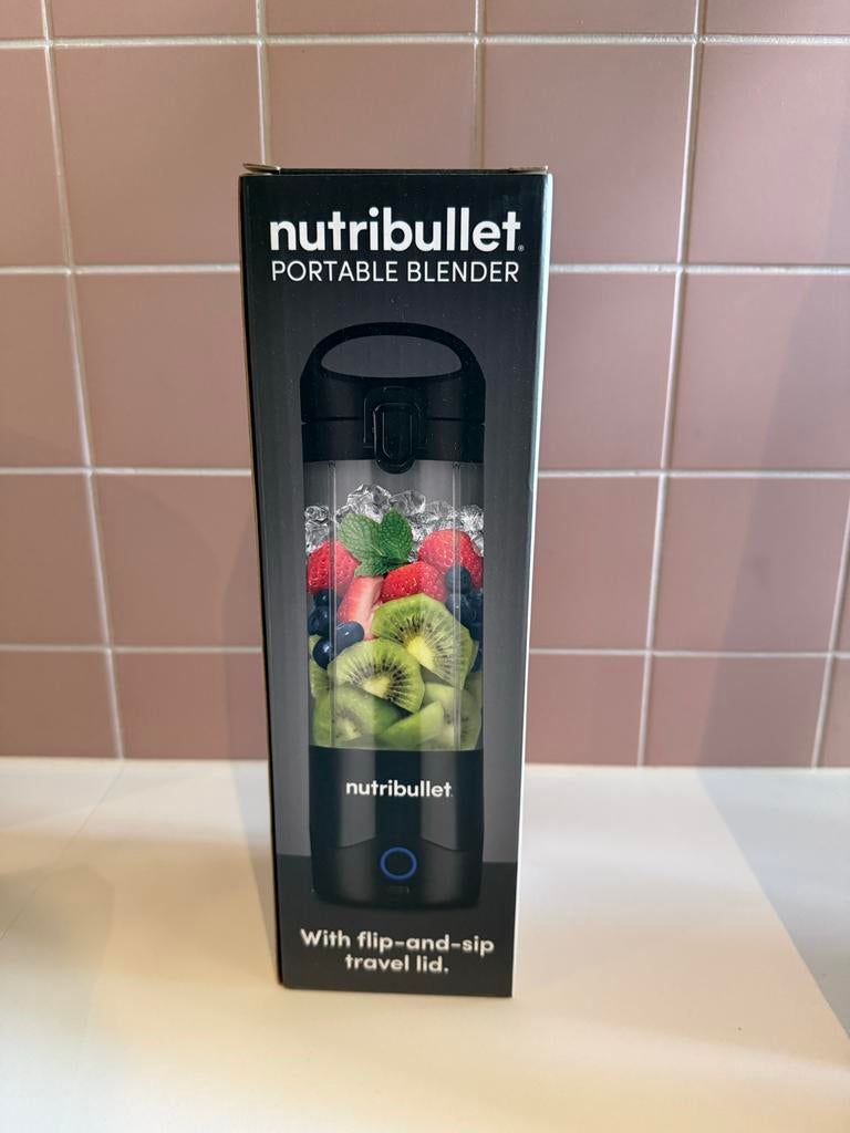 Nutribullet Portable Blender, nieuw in doos, Witgoed en Apparatuur, Blenders, Ophalen of Verzenden, Nieuw, Blender to go