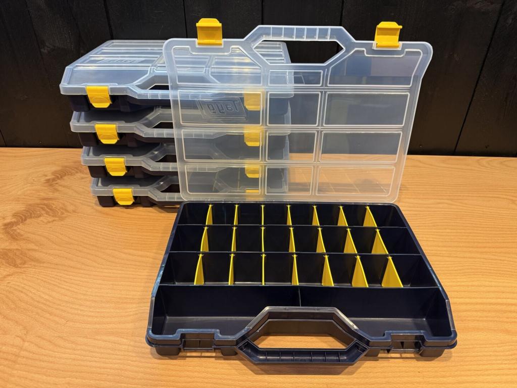 Tayg 47-26 (147005/5) 5 x Assortimentsdoos L460 x B350 x H81, Niet ingevuld, Niet ingevuld, Niet ingevuld