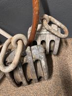 Originele Maritieme Katrollen - Zeer Zwaar (14 tot 21kg), Ophalen