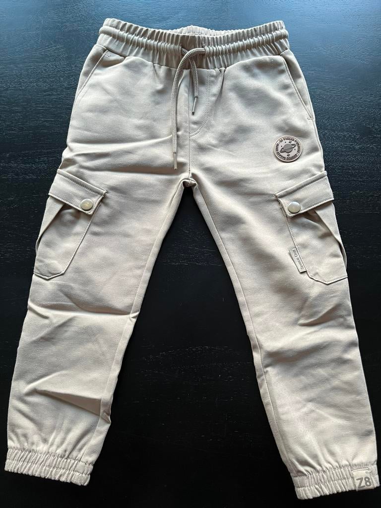 Maat 104 Z8 broek met zakken beige, Ophalen of Verzenden, Gebruikt, Jongen, Broek