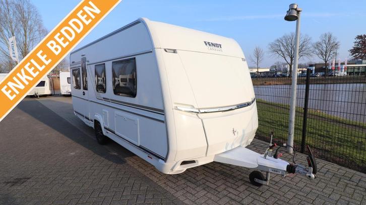 Fendt Tendenza 515 SG Bj. '24 Enkele bedden / Thule Luifel, Caravans en Kamperen, Caravans, Bedrijf, tot en met 4, 1250 - 1500 kg