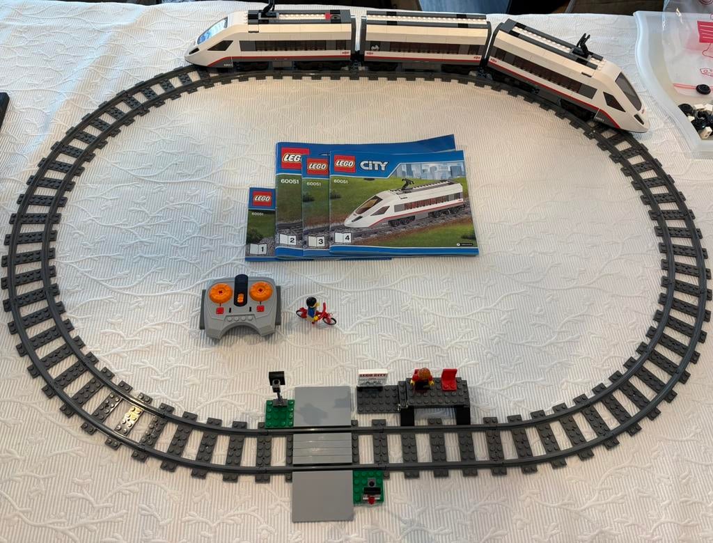 Lego treinset 60051 COMPLEET + WERKEND, Ophalen, City, Lego, Zo goed als nieuw