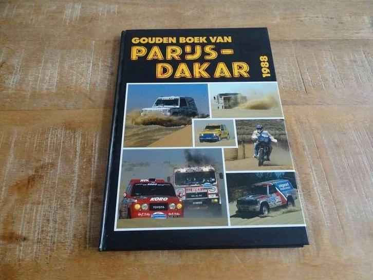 Gouden Boek van Parijs - Dakar 1988 - Hardcover - NL Boek, Boeken, Auto's | Boeken, Gelezen, Verzenden