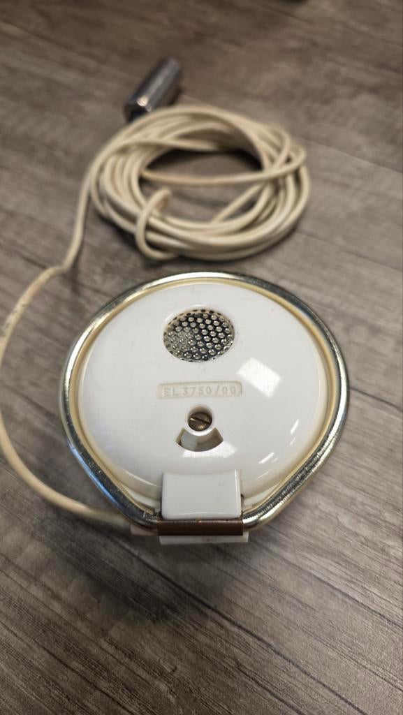 Vintage Philips EL 3750/00 microfoon, Muziek en Instrumenten, Microfoons, Ophalen of Verzenden