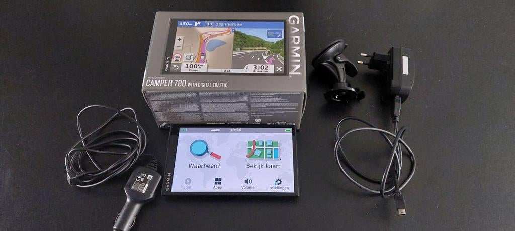 Garmin Camper 780 GPS Navigatie voor Camper/Caravan, Ophalen, Zo goed als nieuw