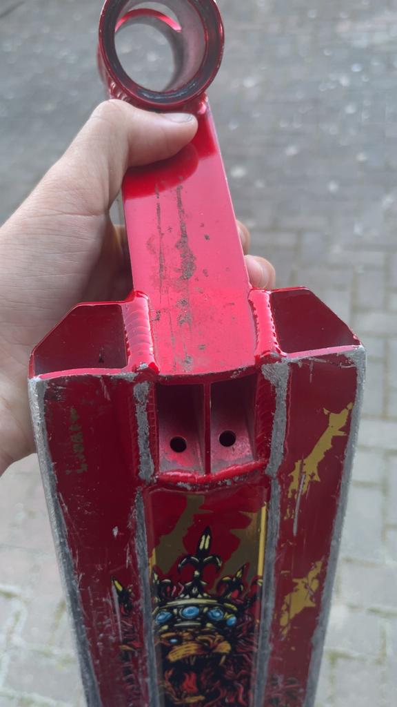 Custom Stuntstep Deck + Extra Deck, Ophalen of Verzenden, Gebruikt, Overige typen