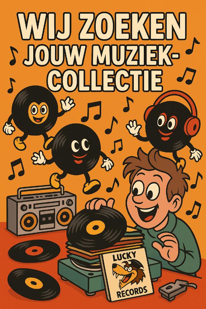 WIj kopen uw lp's cd's dvd's blu-rays en singles in. Gezocht, Ophalen of Verzenden, Zo goed als nieuw, Overige formaten, Poprock