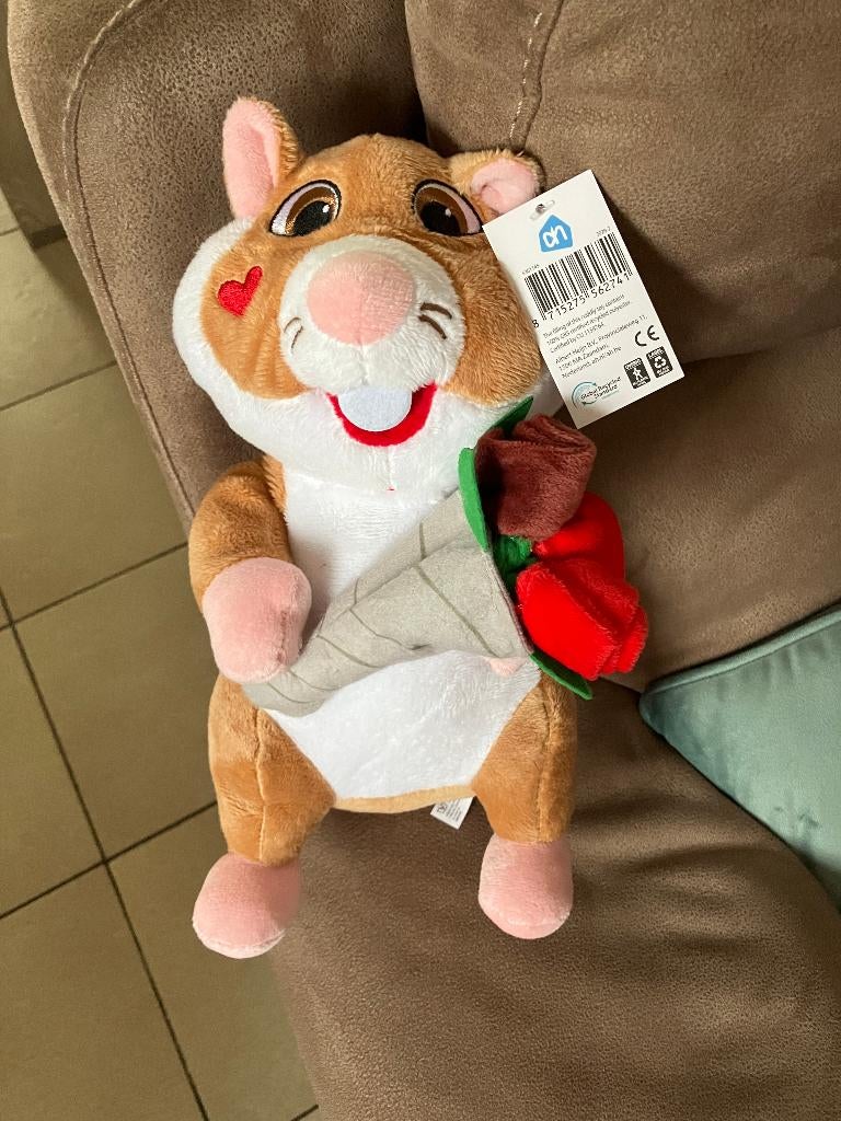Nieuwe Albert Heijn ( ah ) hamster - Valentijn bos rozen, Ophalen of Verzenden, Nieuw, Overige typen