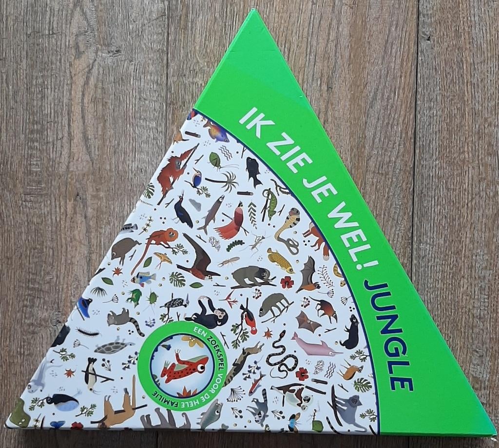 Zoek puzzel Ik zie je wel! JUNGLE, Ophalen, Minder dan 500 stukjes, Zo goed als nieuw, Overige typen