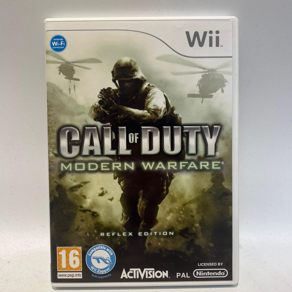 Wii Game | Call of Duty Modern Warfare Reflex, Activision, Zo goed als nieuw, https://support.activision.com/contact-us, 3100 Ocean Park Blvd, Santa Monica, CA 90405, Verenigde Staten
