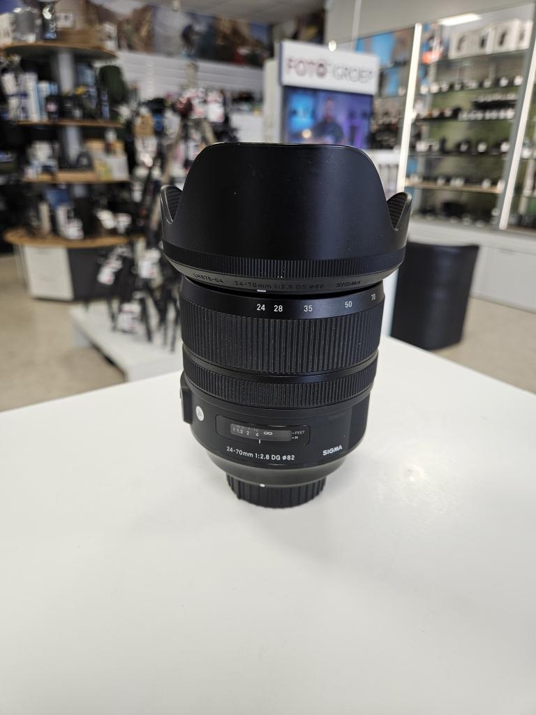 Sigma 24-70mm f/2.8 DG voor Nikon (Heerenveen), Ophalen of Verzenden, Niet ingevuld, Niet ingevuld, Niet ingevuld