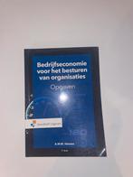 Bedrijfseconomie voor het besturen van organisaties, Ophalen of Verzenden, Zo goed als nieuw, HBO