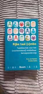 Rijke taal (v)mbo - Taalddidactiek voor het beroepsonderwijs, Ophalen of Verzenden, Nieuw, MBO, Erna van Koeven, Anneke Smits