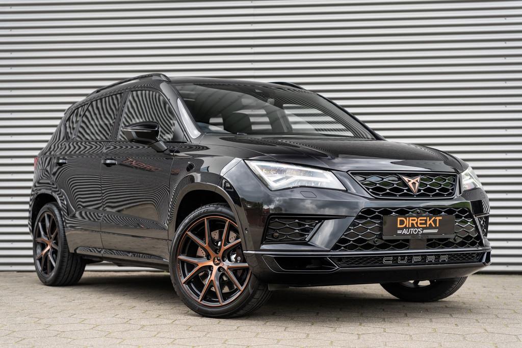 CUPRA Ateca 2.0 TSI 4DRIVE PANO BREMBO TREKHAAK BEATS KEYLES, Auto's, Cupra, Automaat, Gebruikt, Zwart, 4 cilinders