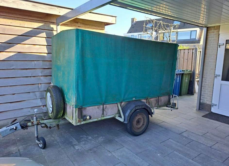 Aanhangwagen en Hertog Jan biertap, 100 liter of meer, Ophalen, Zo goed als nieuw, Transportkar