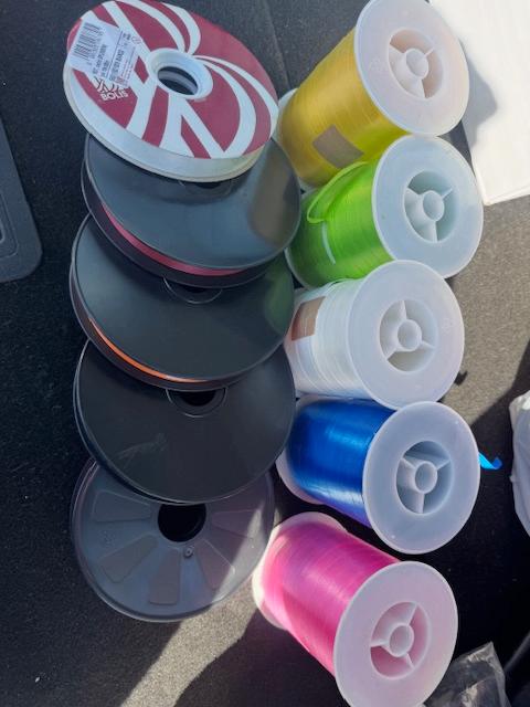 bloemen krullint 1000 meter  10 rollen, Diversen, Cadeaupapier, Ophalen of Verzenden, Nieuw