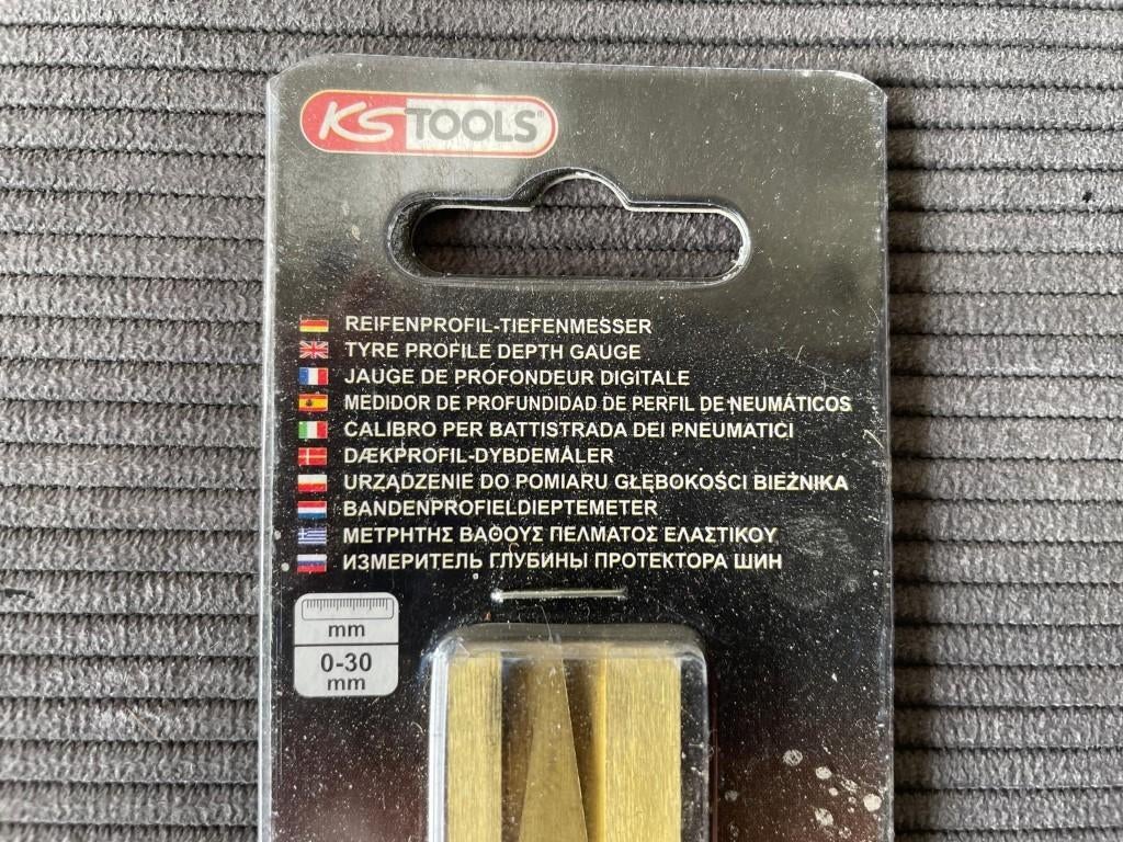 KS Tools 300.0537, Bandenprofieldieptemeter, 0-30mm, KS Tools, Nieuw, Ophalen of Verzenden, /