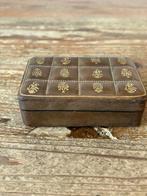 Leren doosje / sieraden doosje / kaartdoosje, Ophalen of Verzenden