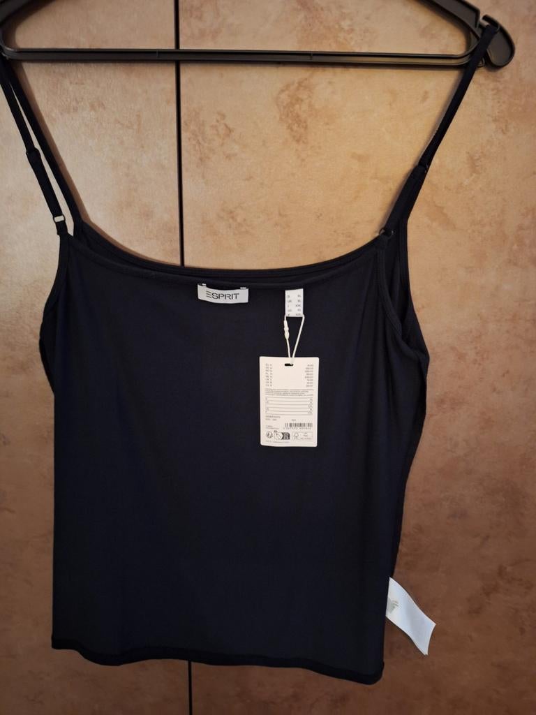 Esprit hemdjes met spaghettibandjes stretch maat XL, Kleding | Dames, Tops, Ophalen of Verzenden, Nieuw, Maat 46/48 (XL) of groter