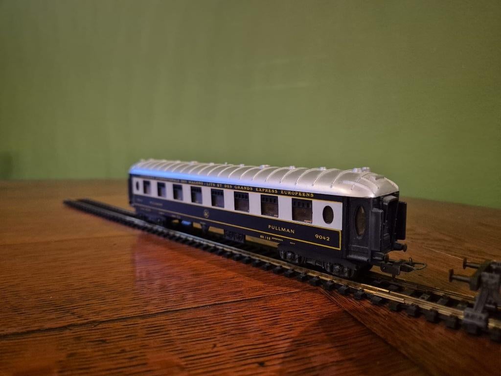 Complete set CIWL (Wagon-Lits) in H0, Gebruikt, Gelijkstroom, Wagon, Ophalen of Verzenden