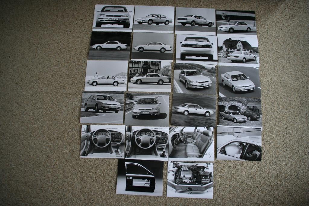 22 x Persfoto Toyota Camry (08-1991) (5), Ophalen of Verzenden, Nieuw, Toyota