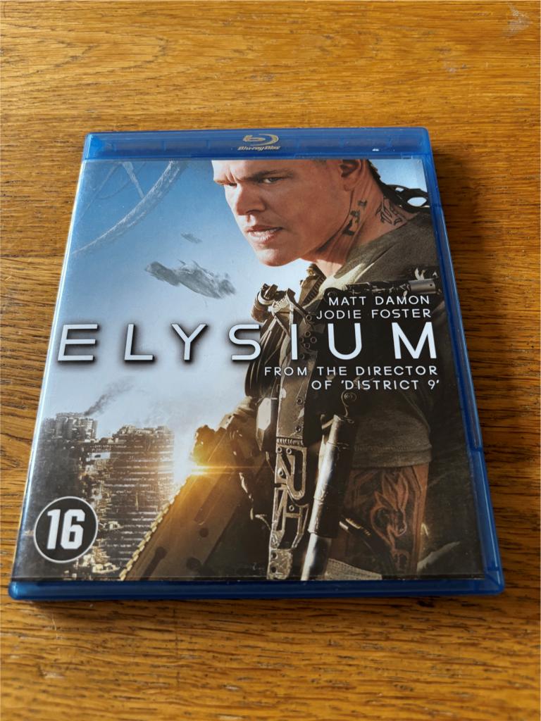 Blu-ray Elysium - NL-Uitgave, Ophalen of Verzenden, Gebruikt, Actie