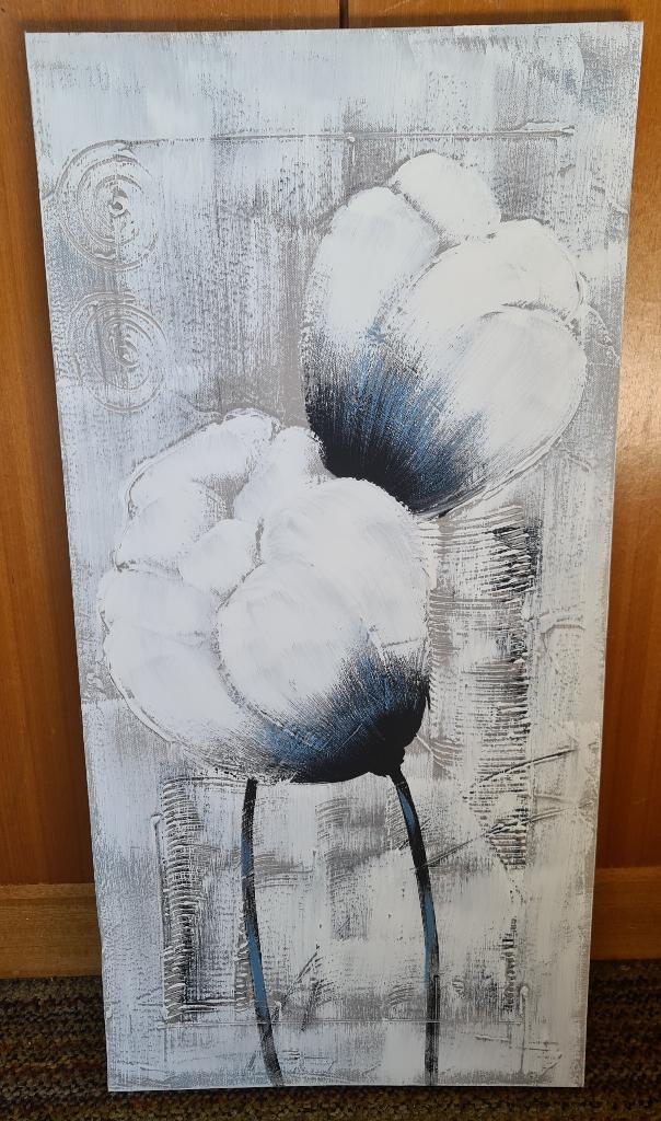 Schilderij op canvas, Huis en Inrichting, Woonaccessoires | Schilderijen, Tekeningen en Foto's, Ophalen, Minder dan 50 cm, Zo goed als nieuw