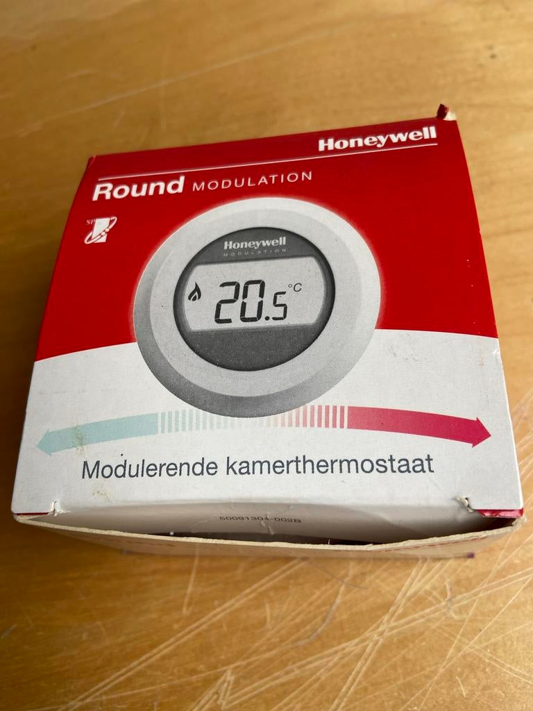 Honeywell Round Modulation kamerthermostaat, Doe-het-zelf en Verbouw, Thermostaten, Ophalen of Verzenden, Nieuw