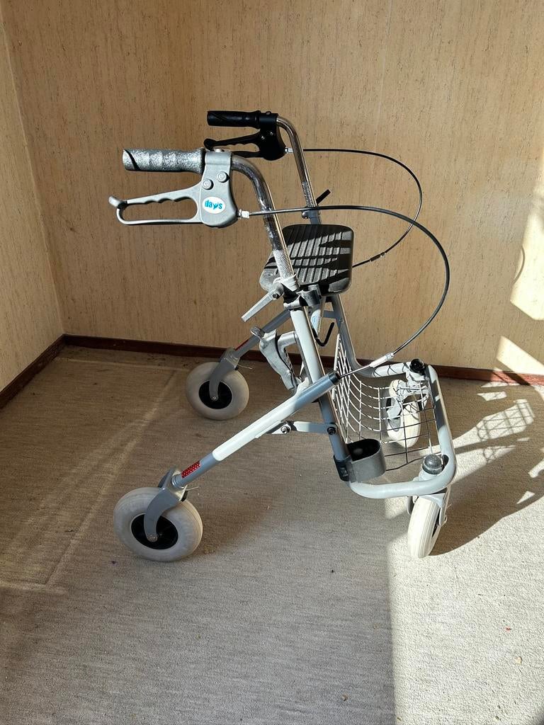 Rollator Days Casa Go Go zilver, Diversen, Ophalen, Opvouwbaar, Zo goed als nieuw