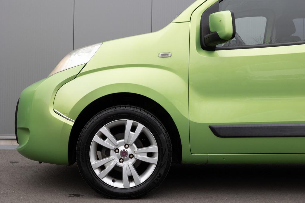 Fiat Qubo 1.4 Active | AIRCO | 2X SCHUIFDEUR | PARKEER SENSO, Auto's, Voorwielaandrijving, Stof, Zwart, 4 cilinders