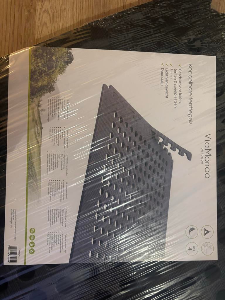 ViaMondo Koppelbare Tenttegels 7 stuks, Ophalen, Zo goed als nieuw