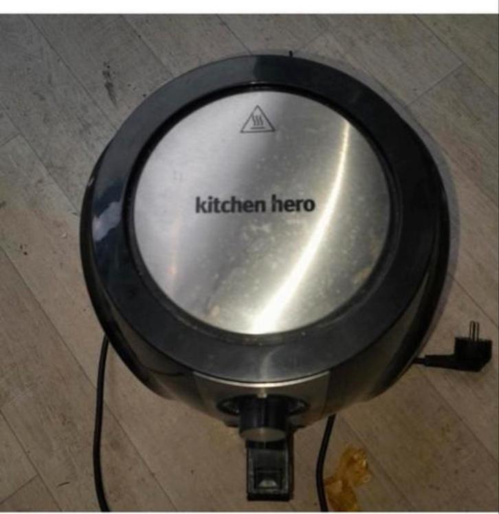 Kitchen Hero Airfryer - Zo goed als nieuw, Witgoed en Apparatuur, Airfryers, Zo goed als nieuw, Airfryer, 1000 t/m 1499 gram, Ophalen of Verzenden