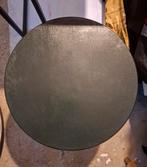 Houten plantentafel donkergroen - binnen/buiten, Huis en Inrichting, Tafels | Bijzettafels, Minder dan 45 cm, Minder dan 55 cm