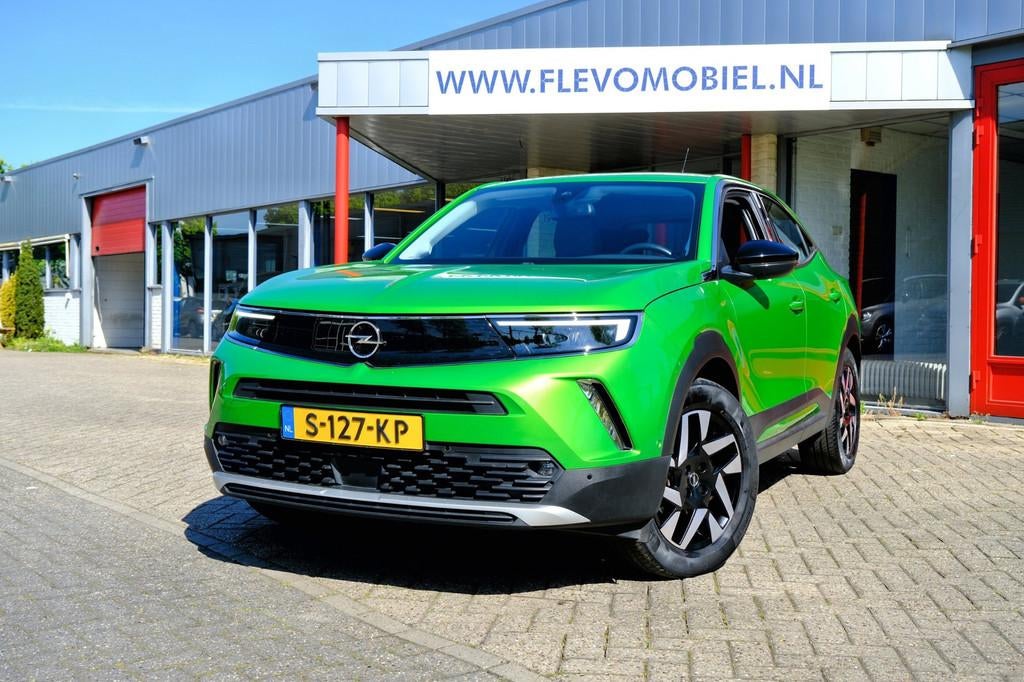 Opel Mokka-e GS Line 50-kWh 11kw bl Aut. Half leder|LED|Clim, Auto's, Opel, 136 pk, Lichtsensor, Mokka-e, Leder en Stof
