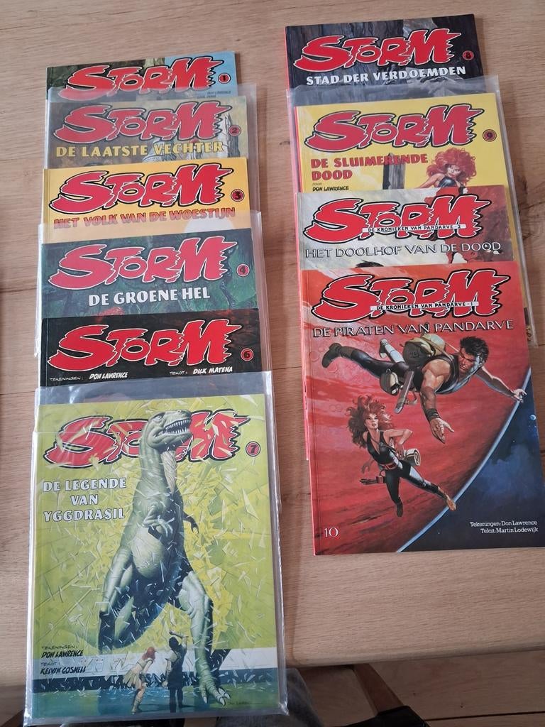 Storm stripboeken van Don Lawrence, Boeken, Meerdere stripboeken, Ophalen of Verzenden