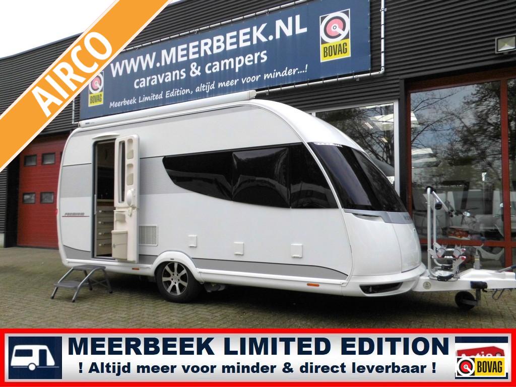 Hobby Premium 440 SFR +MOVER +AIRCO +THULE +ALU VELGEN, Caravans en Kamperen, Caravans, Treinzit, 1250 - 1500 kg, Tot en met 4