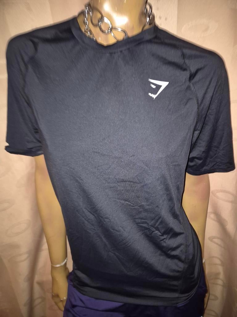 Gymshark T-shirt zwart maat L nieuw origineel, Maat 52/54 (L), Nieuw, Ophalen of Verzenden, Gymshark