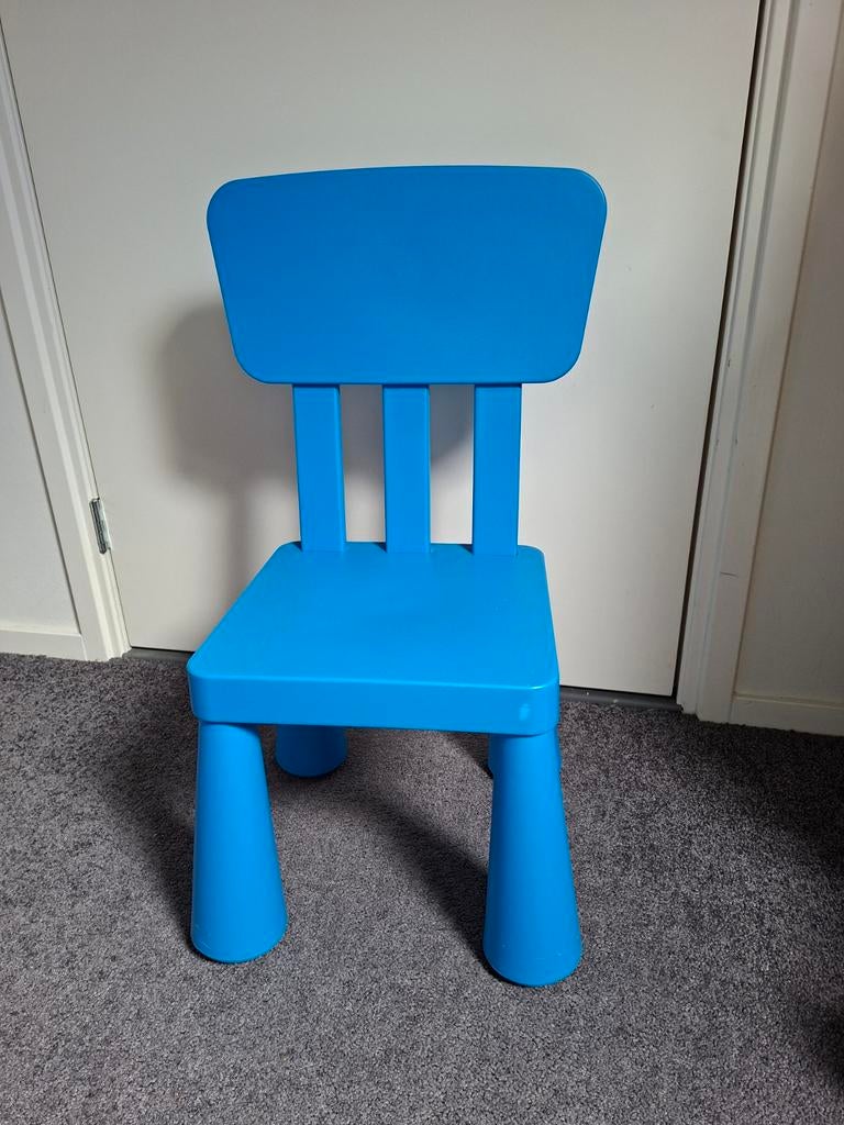 IKEA Kinderstoel Blauw MAMMUT, Ophalen