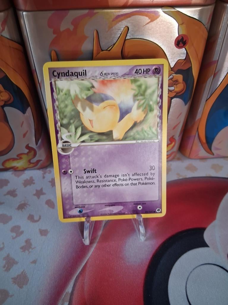 Cyndaquil Delta Species Pokémon kaart, Ophalen of Verzenden, Zo goed als nieuw