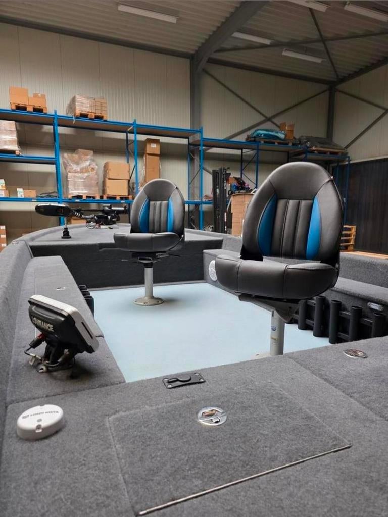 complete roofvisboot + 60pk suzuki + trailer, Watersport en Boten, Vis- en Consoleboten, Ophalen, 3 tot 6 meter, Buitenboordmotor