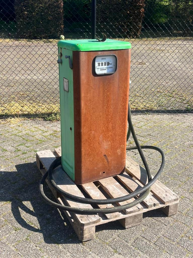Tokheim benzinepomp, Verzamelen, Ophalen, Zo goed als nieuw